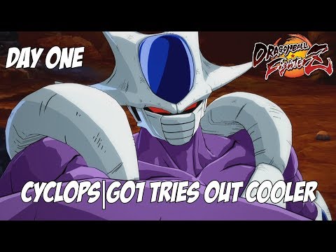 Cyclops|GO1 Tries out Cooler against various opponents![DBFZ Day One DLC]