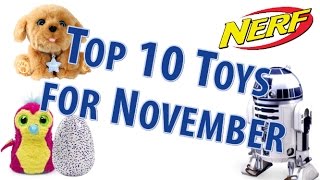 TTPM Top 10 Toys in November 2016