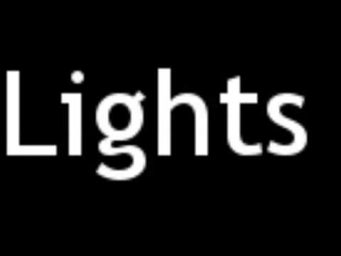 How to Pronounce Lights