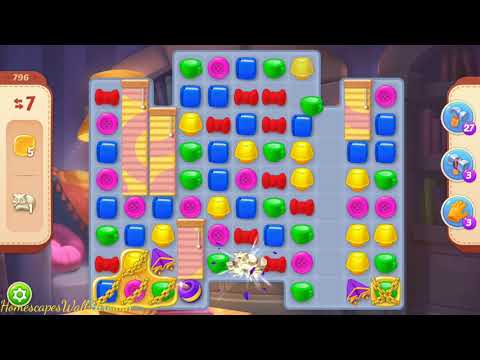 Homescapes Level 796 Walkthrough