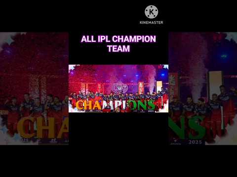 🏆 IPL Champions List (2008–2025) 🔥 All Winning Teams.#shortsfeed #ipl #viral #shorts