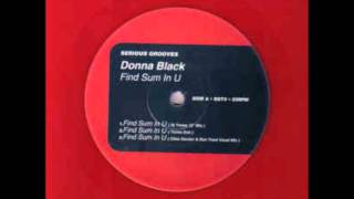 Donna Black - Find Sum In U (DJ Tones 12