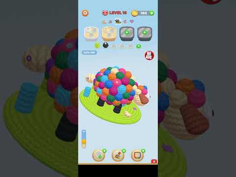 Game Walkthrough - Yarn Fever Level 16 - YouTube