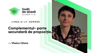"Complementul  parte secundară de propoziție"