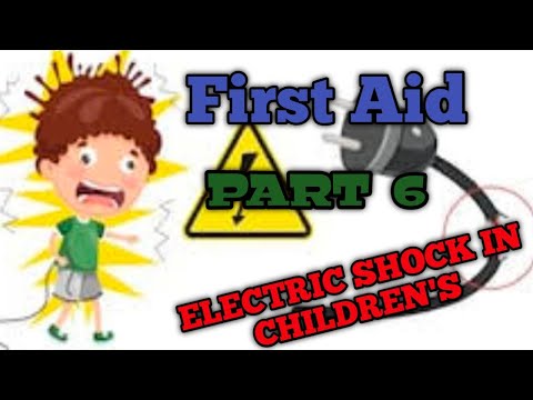Electric shock in children's