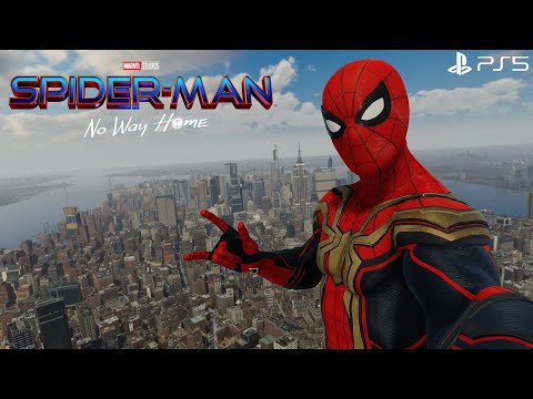 Spider-Man Remastered PS5 - NEW Hybrid Suit Gameplay 60FPS (Spider-Man: No Way Home Update)