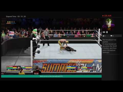 Wwe 2k16 My career mode part 8 (SummerSlam Match)