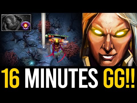 16 MINS GG!! EPIC INVOKER DELETED MASTER TIER EMBER SPIRIT MID | Dota 2 Invoker