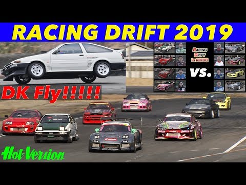 Keiichi TSUCHIYA almost Roll Over!  / Hot-Version2019 Racing Drift.
