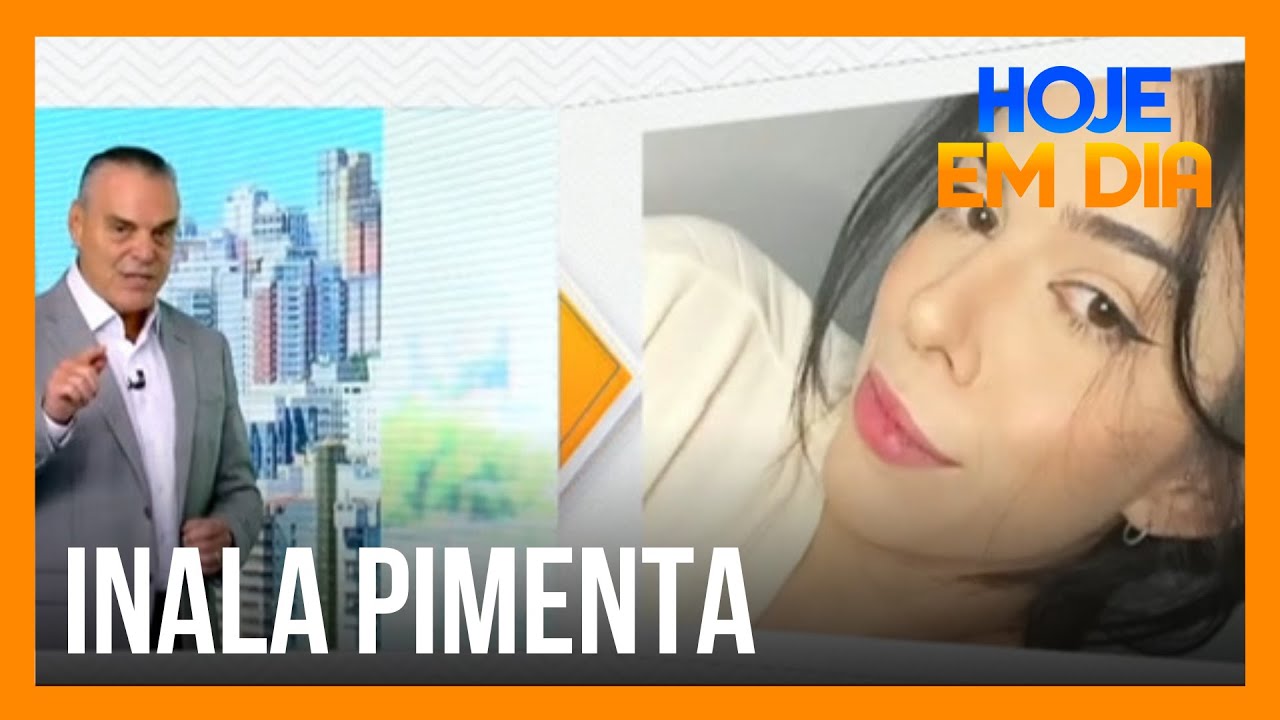 Dr. Sproesser explica o que pode ter causado complicação em jovem que inalou pimenta