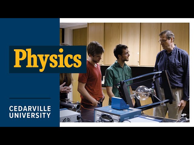 Thumbnail for video titled: Why Study Physics at Cedarville University?