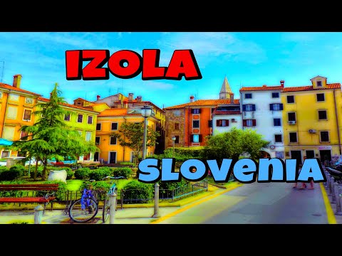 Walking in Izola, Slovenia 🇸🇮 | 4K City Walk Tour