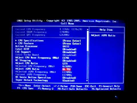 MSI H55M-ED55 Clarkdale IGP Overclocking introduction