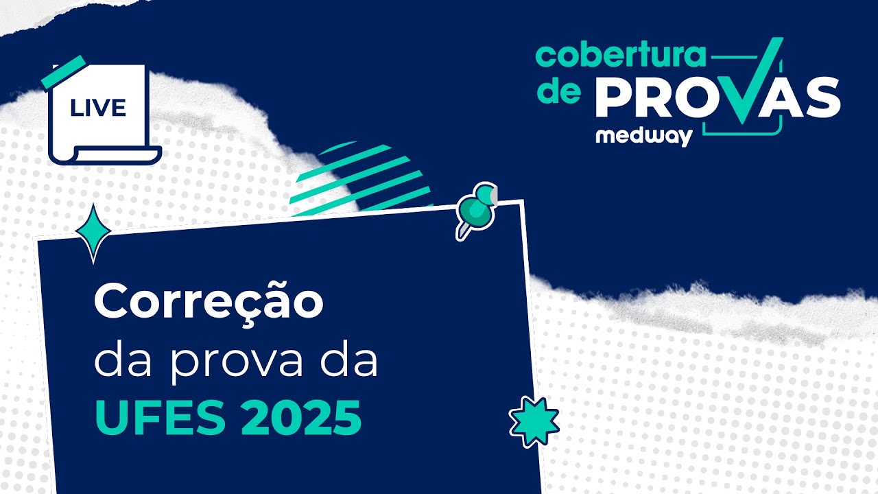 Live de Correção | Prova de Residência Médica da UFES | Cobertura de Provas Medway