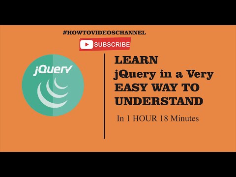 jQuery Explained in a Easy Way possible | jQuery installation, jQuery Event| Animating with jQuery |
