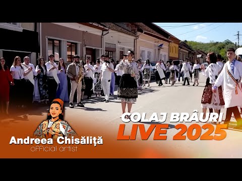 Andreea Chisăliță - Colaj Brâuri Live 2025 / Nuntă Daiana & Ionuț Viloaica /Tradiții ca în Banat 🫵🏻