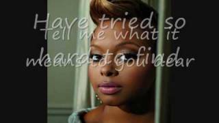 Love is You Chrisette Michele lyrics