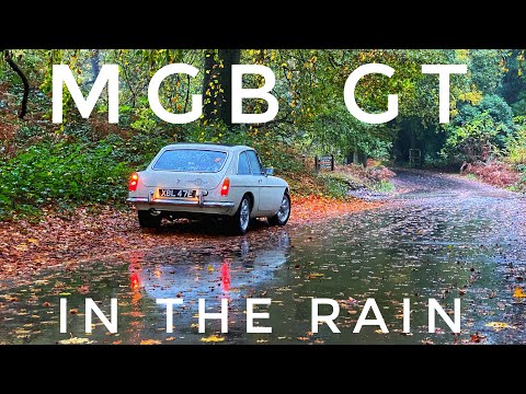 MGB GT - In The Rain