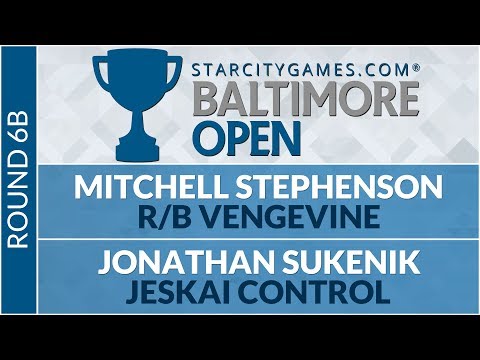 SCGBALT: Round 6b - Mitchell Stephenson vs Jonathan Sukenik [Modern]