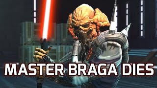 SWTOR: Master Braga Dies - Dark Side Jedi Knight