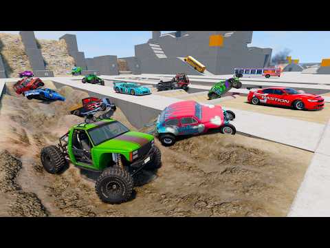 Racing Random Cars on Random Roads