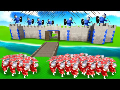 Can my ROMAN LEGION cross this Impossible Bridge and Siege the Fort?