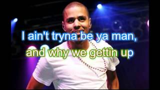 J. Cole - Split You Up W/ Lyrics