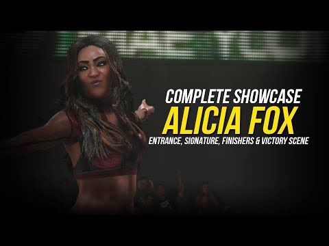 WWE 2K19 Alicia Fox: Signatures, Finishers, Victory Scene & More #WWE2K19