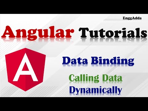 Angular Tutorial Data Binding Dynamic Data Call In Angular L06