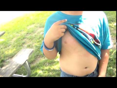 Billy Youngblood stops Kids getting beat up at FWCS Lunch at Lakeside Park (06-16-2014)