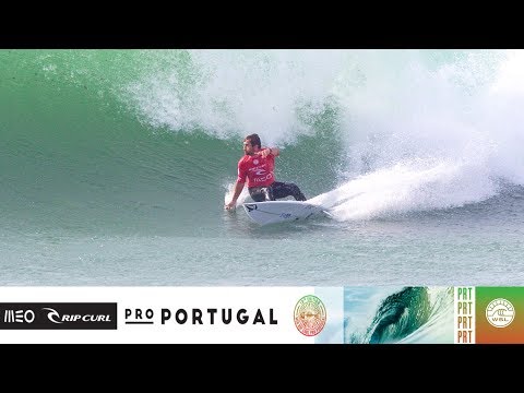 Duru vs. Igarashi vs. Carmichael - Round Four, Heat 3 - MEO Rip Curl Pro Portugal 2018