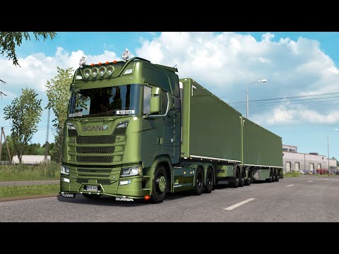 ETS2 1.35 Experimental Beta Scania S650  Turku - Copenhagen