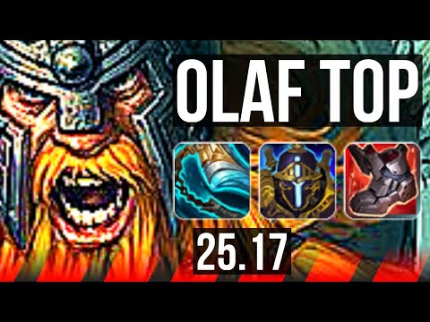 OLAF vs GANGPLANK (TOP) | KR Master | 25.17