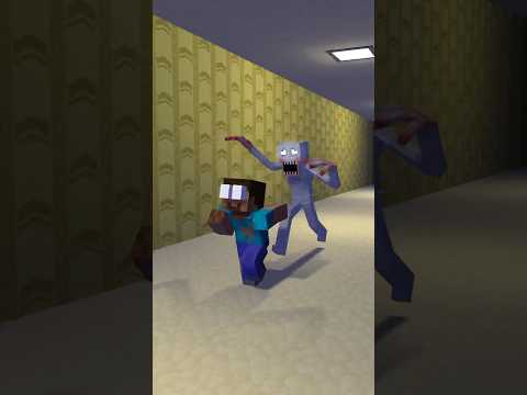 Scp-096 Chase Herobrine #shorts