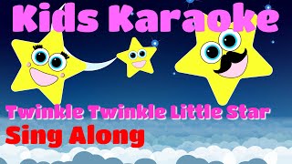 Twinkle Twinkle Little Star | Sing Along, Karaoke | POPULAR NURSERY RHYME