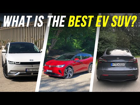 Best EV? Tesla Model Y vs VW ID4 vs Ioniq 5 vs Audi Q4 vs Ford Mustang Mach-E vs Enyaq vs BMW iX3