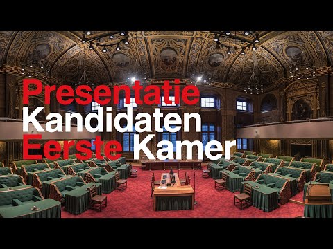 Presentatie conceptkandidatenlijst Eerste Kamer
