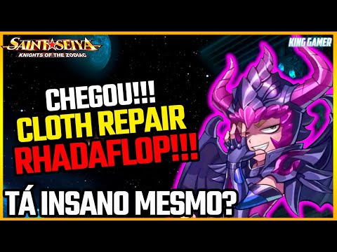 CLOTH REPAIR DO RHADAFLOP CHEGOU!!! O BICHO TÁ BRABO// Saint Seiya Awakening