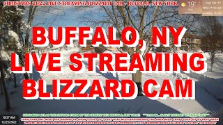 Calm After the Snowstorm - Bills vs. Chiefs Sunday! - 2024 Live Blizzard Cam - Buffalo, NY.