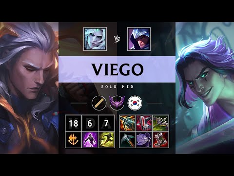 Viego Mid vs Talon - KR Master Patch 25.S1.3