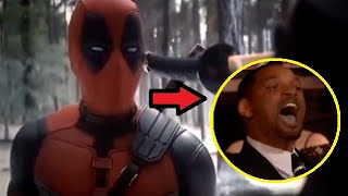 Deadpool and Will Smith reference scene comparation