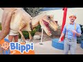 Blippi Meets Stanley The Dinosaur Kids Fun Educational Cartoons Moonbug Play And Learn