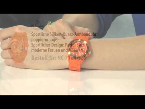 St. Leonhard Sportliche Silikon-Quarz-Armbanduhr Strahlend-weiß