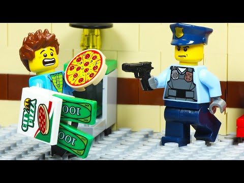 Lego City Pizza Delivery Home Robbery