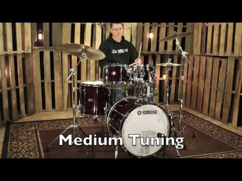 Yamaha Recording Custom Shell Pack in Walnut Finish 10-12-16-22