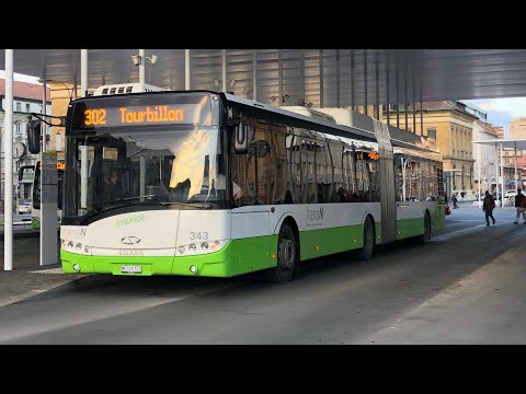 Vidéo spéciale sur les Solaris Urbino 18 des Trans'N à La Chaux-de-Fonds