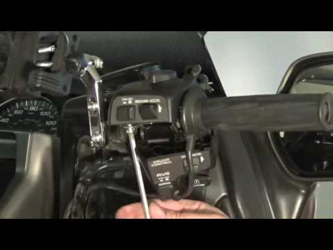 Heated Grip Replacement On A Honda GoldWing Tutorial