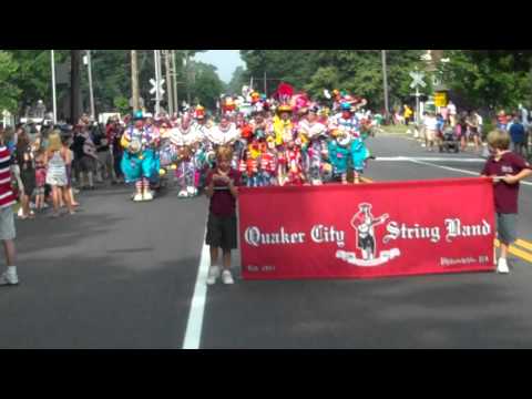 Quaker City String Band - Wenonah, NJ Fourth of July Parade 2011