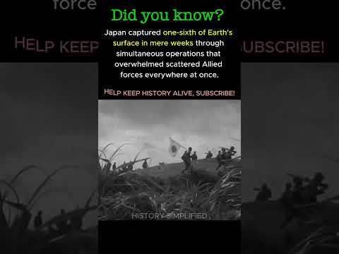 Japanese Launched 4 Invasions in 3 Weeks After Pearl Harbor, Seem Unstoppable #shorts #ww2 #history
