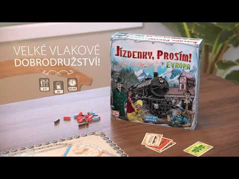 Jízdenky, prosím! Evropa - YouTube Video